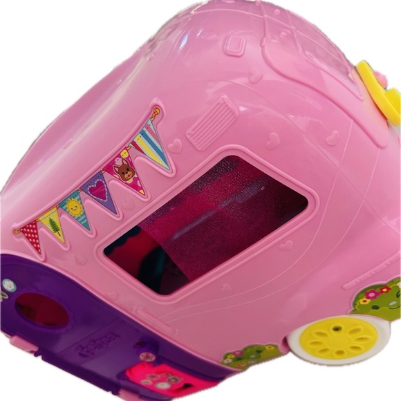 Barbie Club Chelsea Doll Pink and Purple Toy Camper 9" Trailer only - Picture 5 of 9